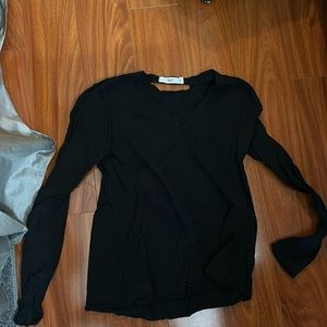 wilt torn long sleeve knit